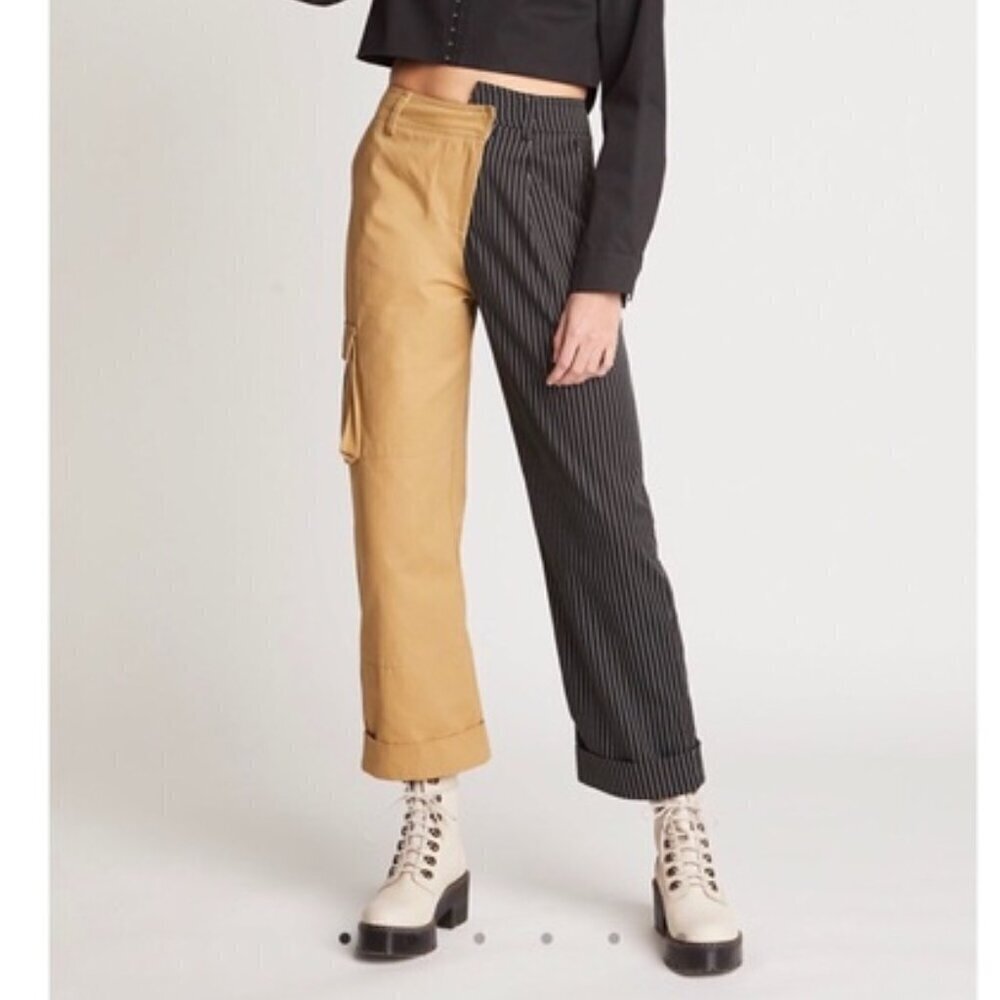 Choosy Day and Night Two Tone Color Block Pants Size 2